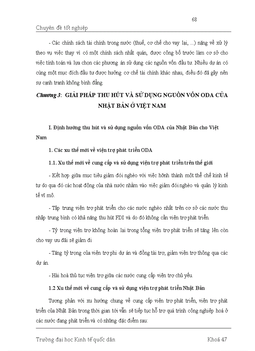 image for page Giải pháp tăng cường thu hút và sử dụng nguồn vốn ODA từ Nhật bản ở Việt Nam