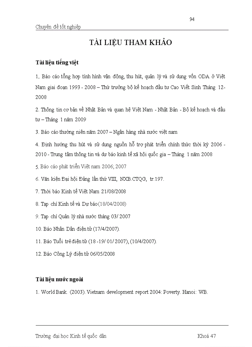 image for page Giải pháp tăng cường thu hút và sử dụng nguồn vốn ODA từ Nhật bản ở Việt Nam