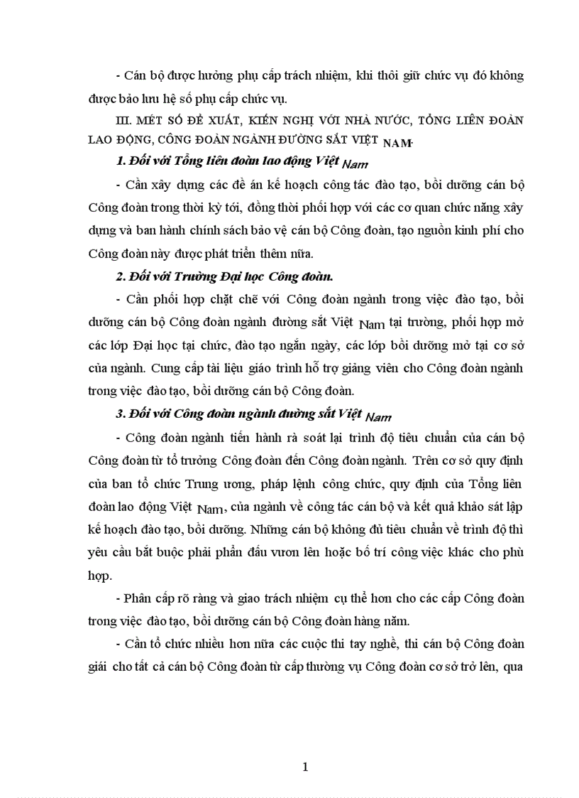 image for page Công tác đào tạo bồi dưỡng cán bộ Công đoàn đường sắt Việt Nam đáp ứng yêu cầu công nghiệp hoá hiện đại hoá đất nước 1