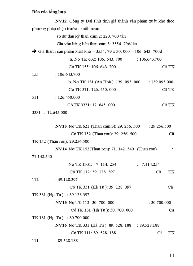 image for page thực hành nghiệp vụ kế toán tại Công ty Đại Phú