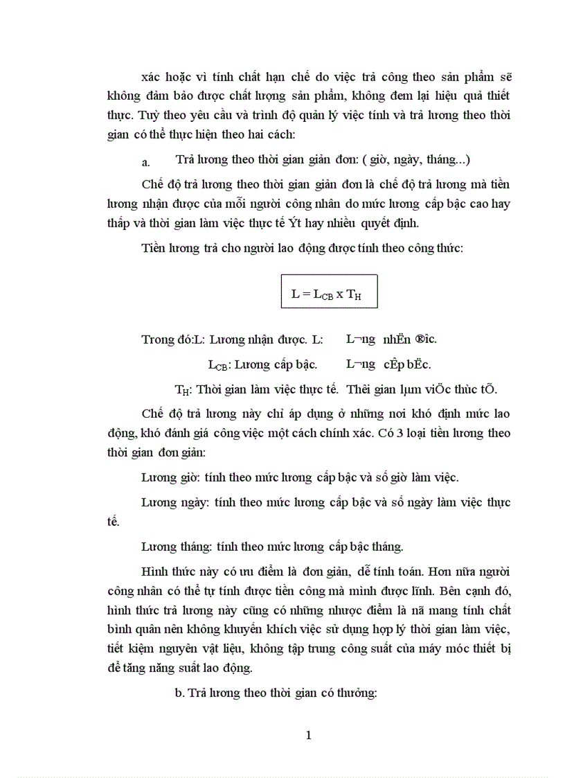 image for page Tổ chức quản lý sử dụng lao động và tiền lương trong công ty Dệt May Hà Nội