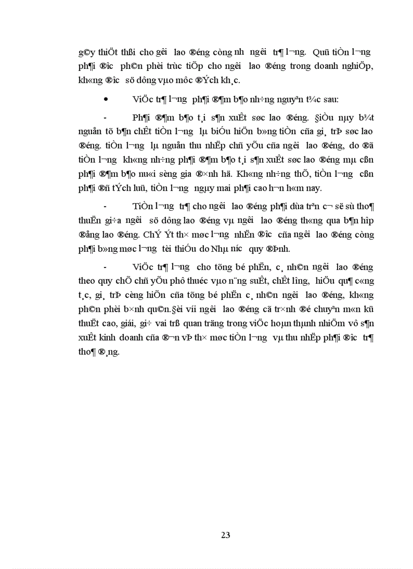 image for page Tổ chức quản lý sử dụng lao động và tiền lương trong công ty Dệt May Hà Nội