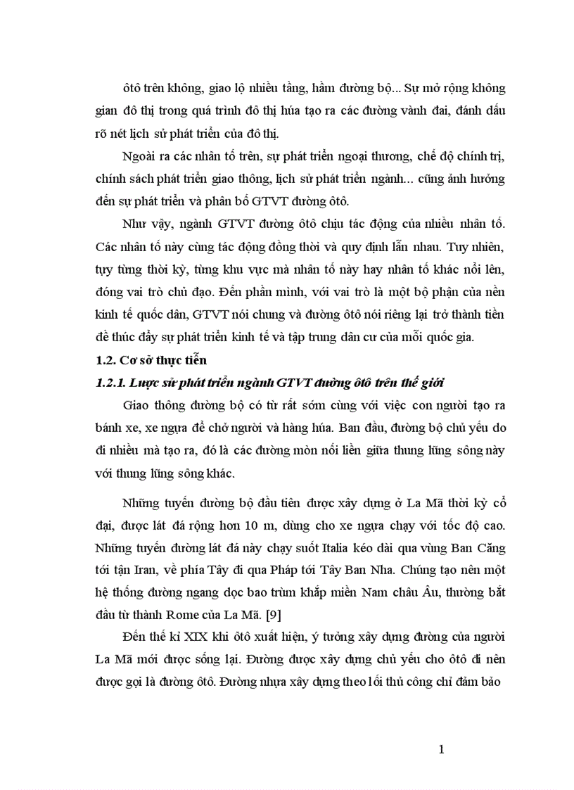 image for page Địa lí ngành giao thông vận tải đường ôtô Việt Nam 1