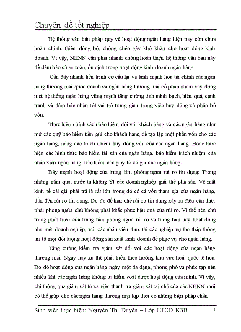 image for page Giải pháp phòng ngừa và hạn chế rủi ro tín dụng tại NHTM bắc á chi nhánh Hà Thành 1