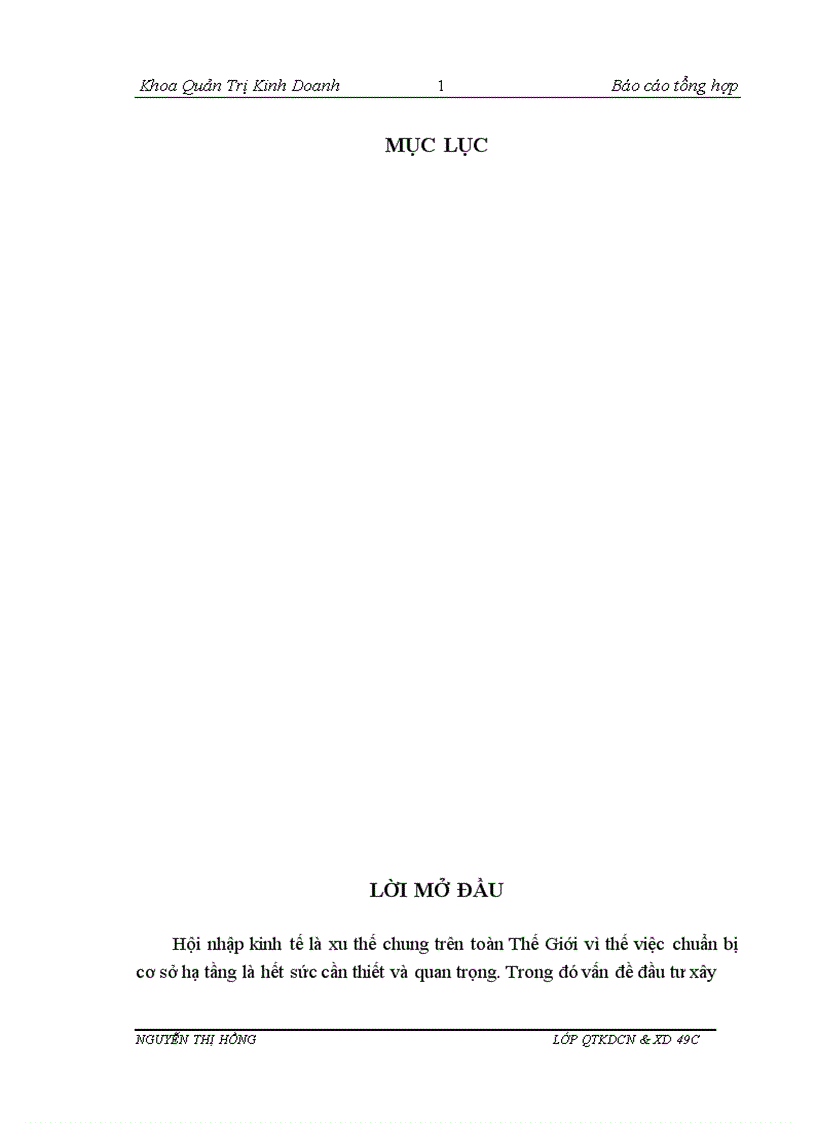 image for page Báo cáo thực tập tại Công ty Cổ Phần Đầu tư Thương mại Thép Mới