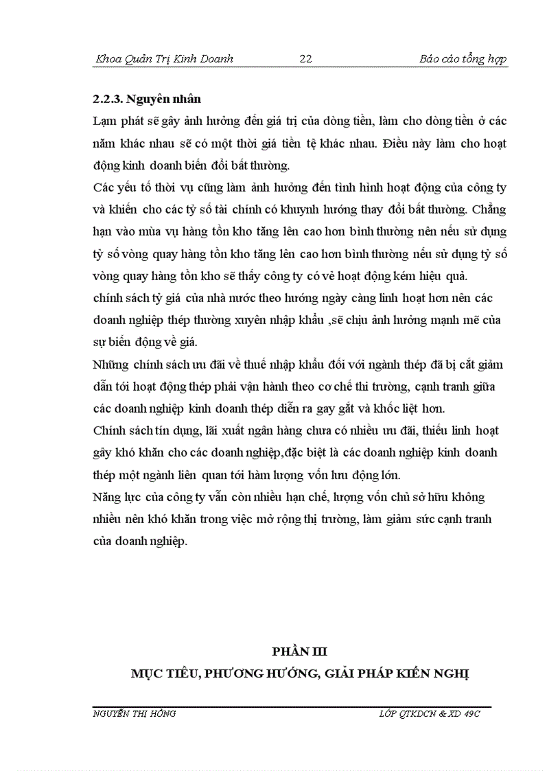 image for page Báo cáo thực tập tại Công ty Cổ Phần Đầu tư Thương mại Thép Mới