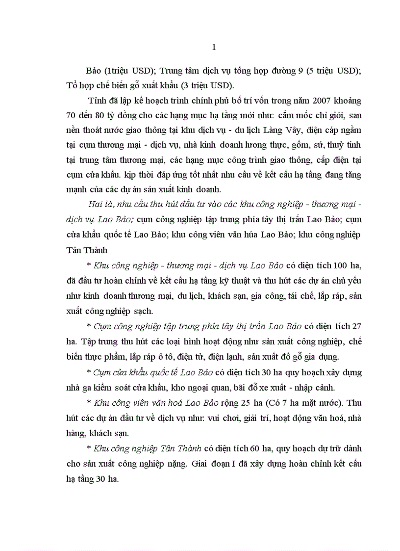 image for page Thu hút vốn đầu tư vào các khu công nghiệp khu kinh tế ở tỉnh Quảng Trị