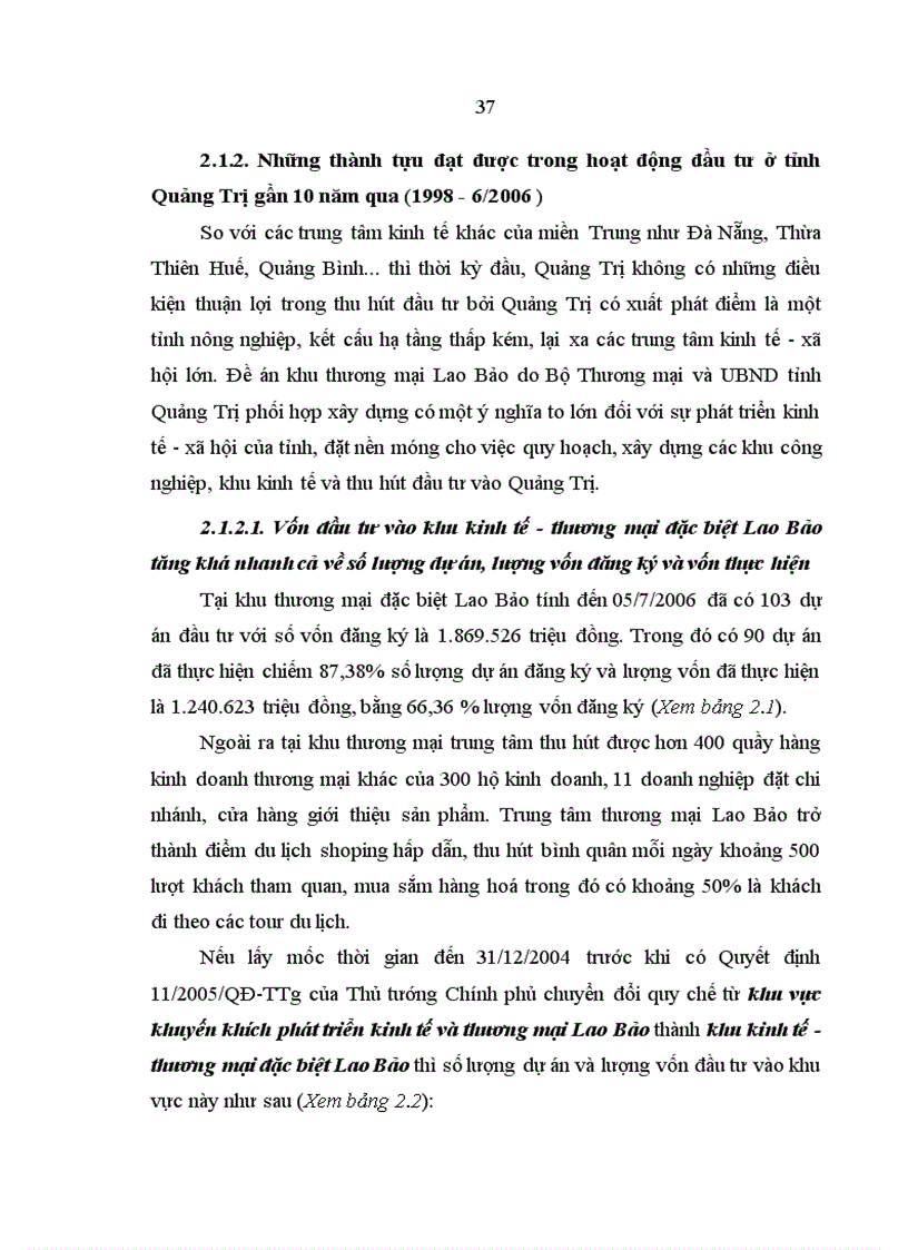 image for page Thu hút vốn đầu tư vào các khu công nghiệp khu kinh tế ở tỉnh Quảng Trị