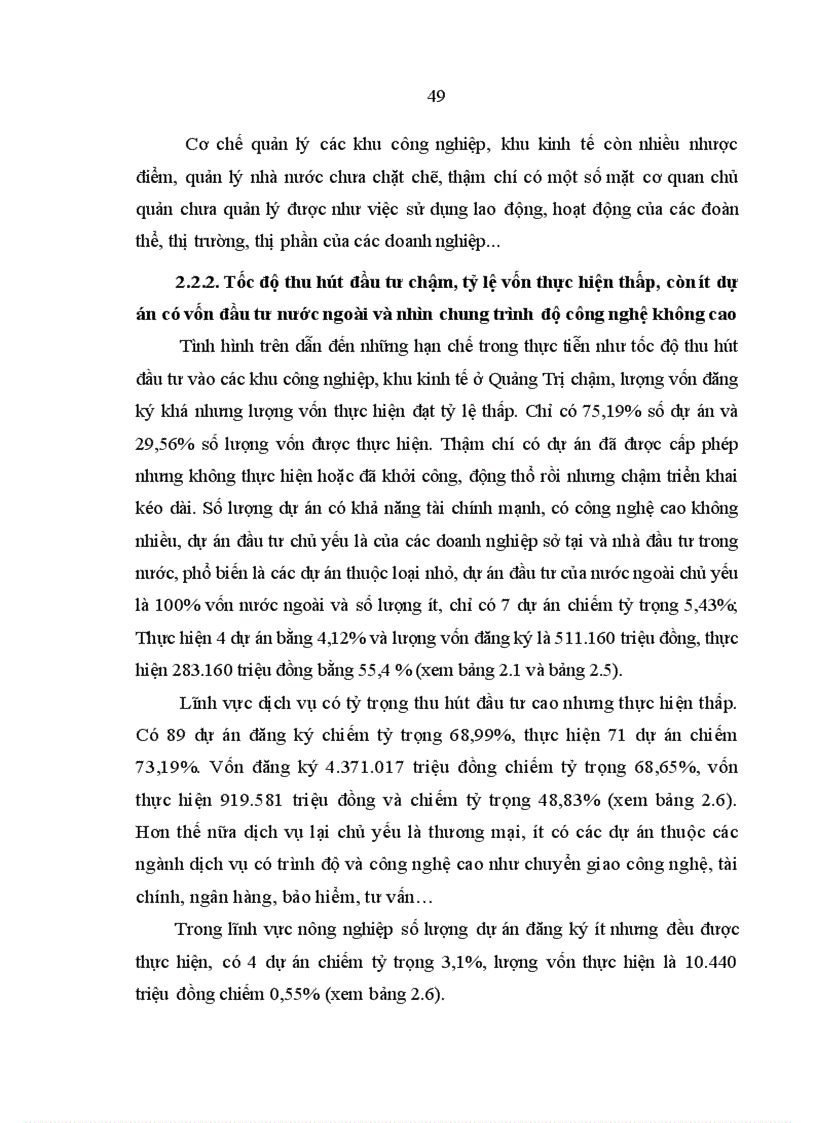 image for page Thu hút vốn đầu tư vào các khu công nghiệp khu kinh tế ở tỉnh Quảng Trị