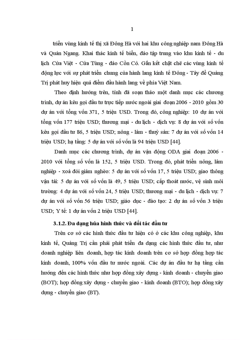 image for page Thu hút vốn đầu tư vào các khu công nghiệp khu kinh tế ở tỉnh Quảng Trị