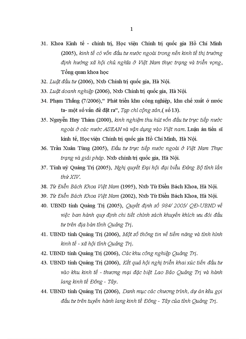 image for page Thu hút vốn đầu tư vào các khu công nghiệp khu kinh tế ở tỉnh Quảng Trị