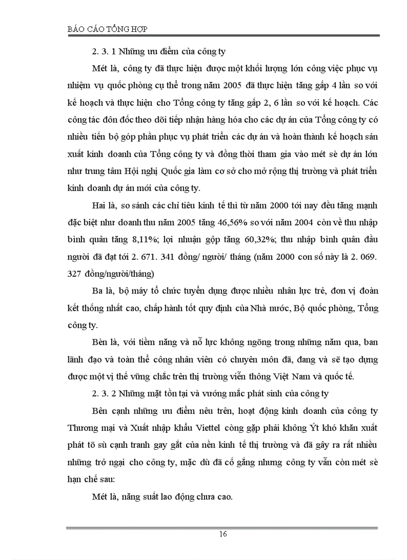 image for page phân tích các mặt hoạt động sản xuất kinh doanh chủ yếu của công ty