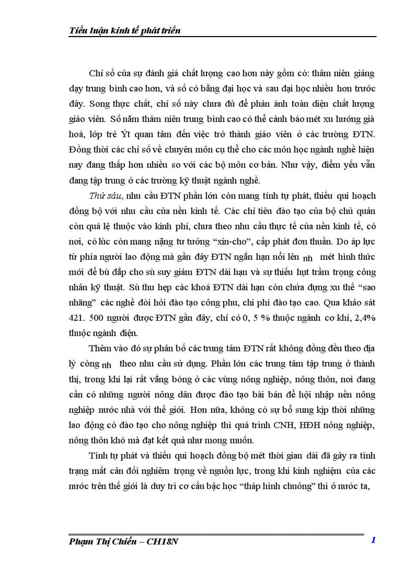 image for page Đặc điểm của thị trường lao động ở các nước đang phát triển Phân tích hiện tượng dư thừa lao động ở Việt Nam dưới góc độ tăng trưởng kinh tế Các giải pháp để xử lý vấn đề này 1