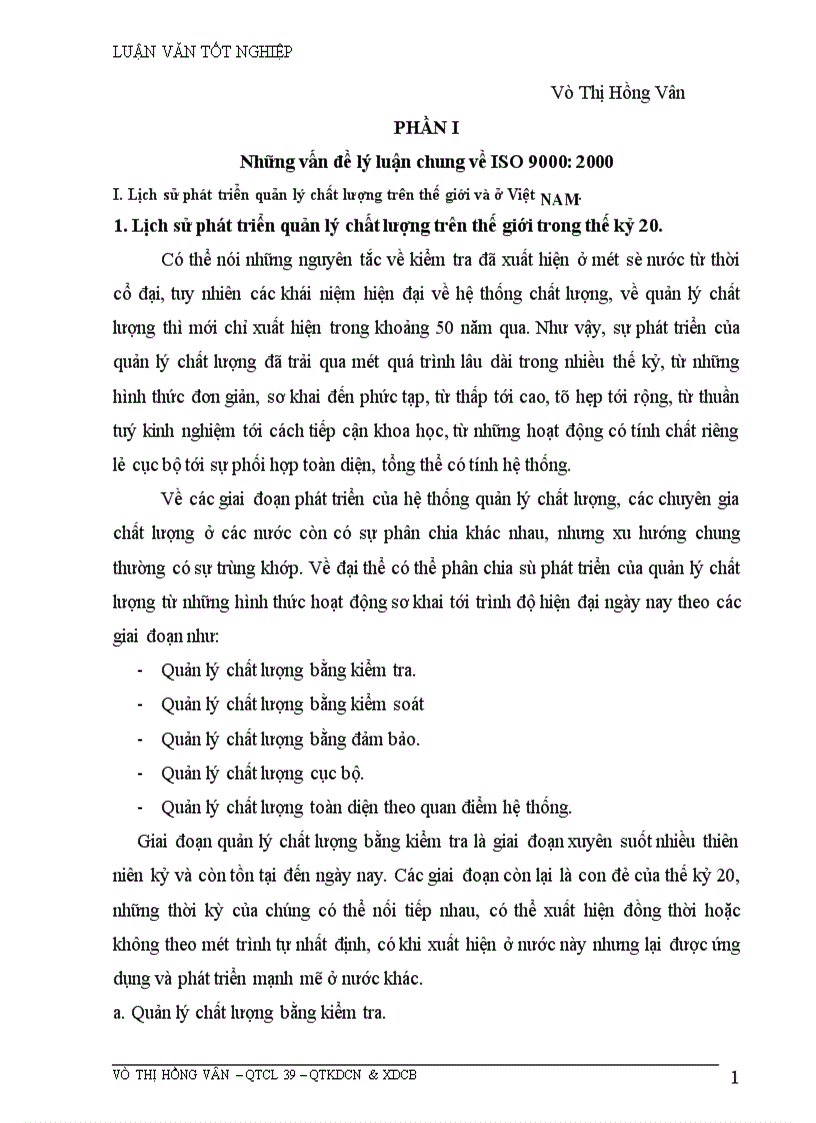 image for page Những biện pháp để duy trì và phát triển việc áp dụng hệ thống quản lý chất lượng theo ISO 9002 ở Công ty da giầy Hà Nội 1