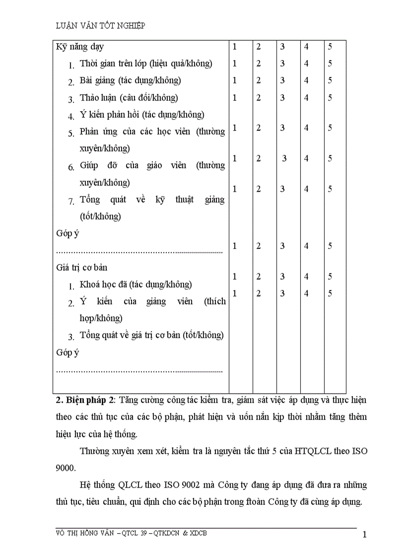 image for page Những biện pháp để duy trì và phát triển việc áp dụng hệ thống quản lý chất lượng theo ISO 9002 ở Công ty da giầy Hà Nội 1
