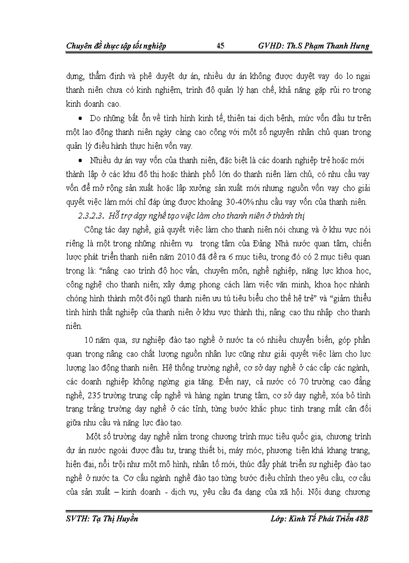 image for page Giải pháp giải quyết việc làm cho lực lượng lao động thanh niên trong khu vực thành thị đến năm 2020