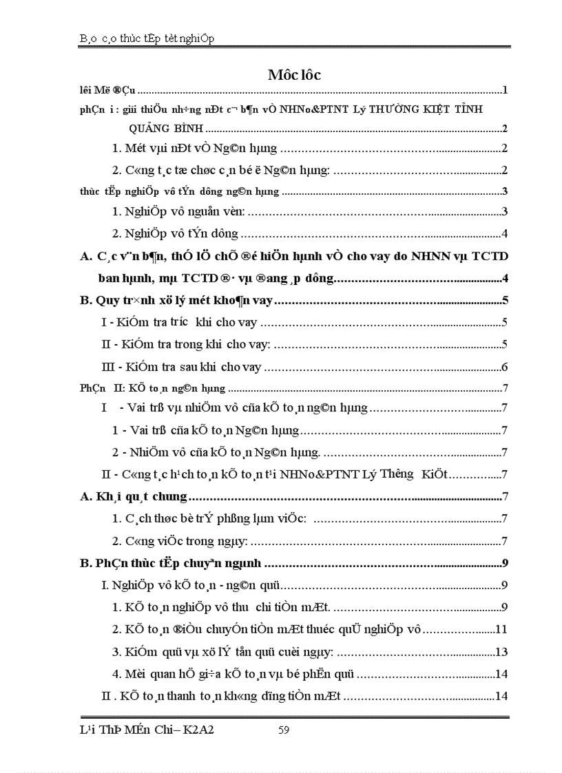 image for page Báo cáo thực tập tại NHNo PTNT chi nhánh Lý Thường Kiệt Quảng Bình