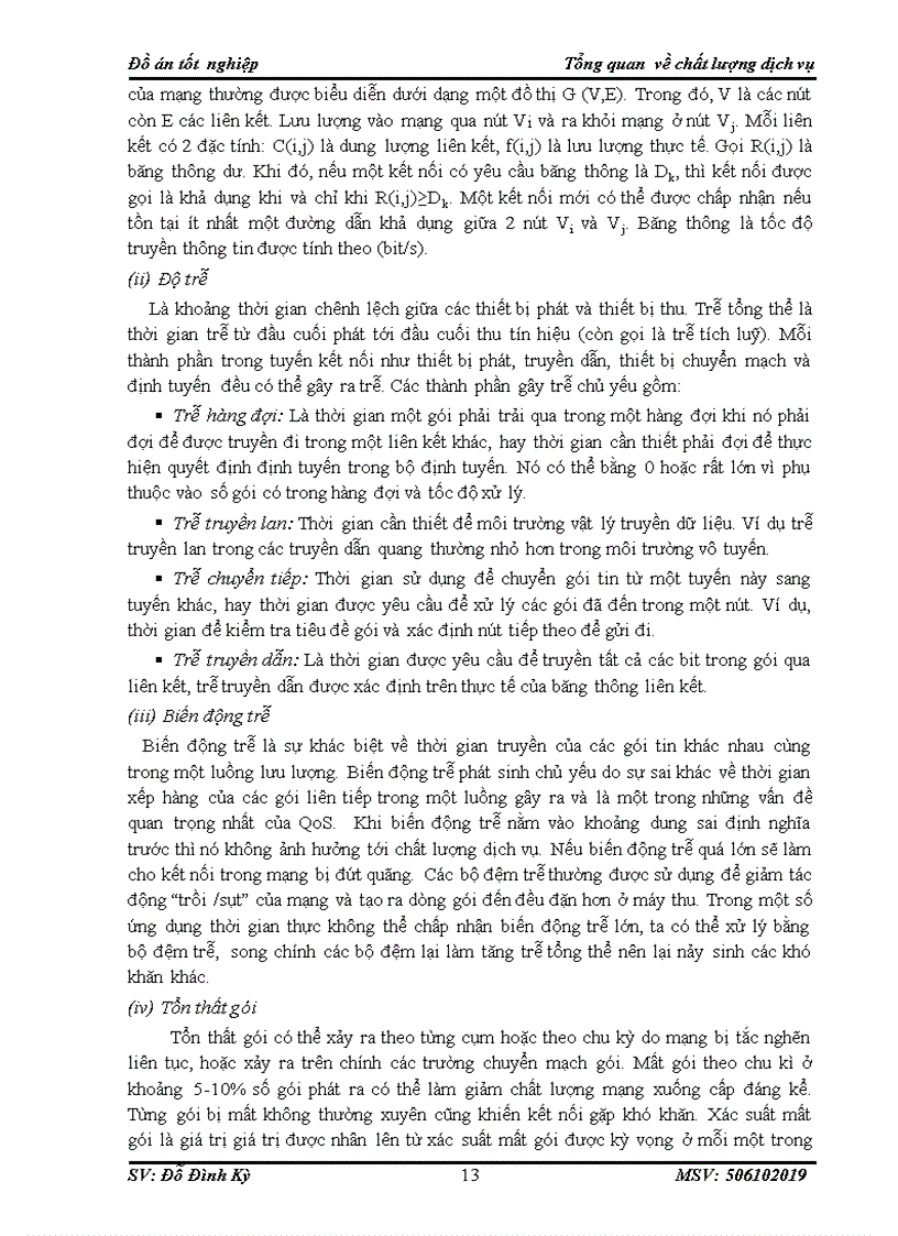 image for page Tổng quan về chât lượng dịch vụ QoS