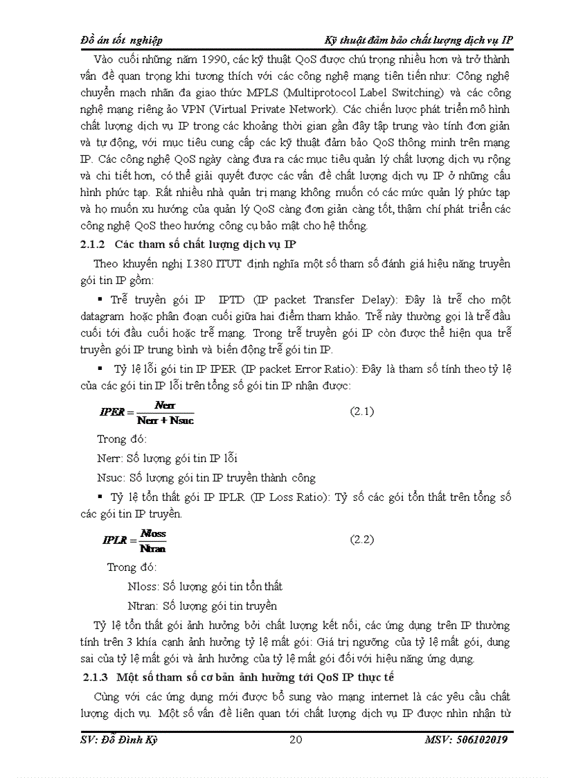 image for page Tổng quan về chât lượng dịch vụ QoS