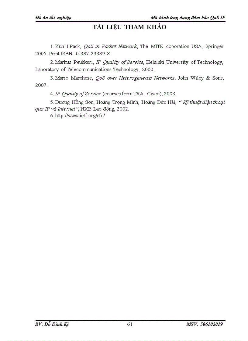 image for page Tổng quan về chât lượng dịch vụ QoS