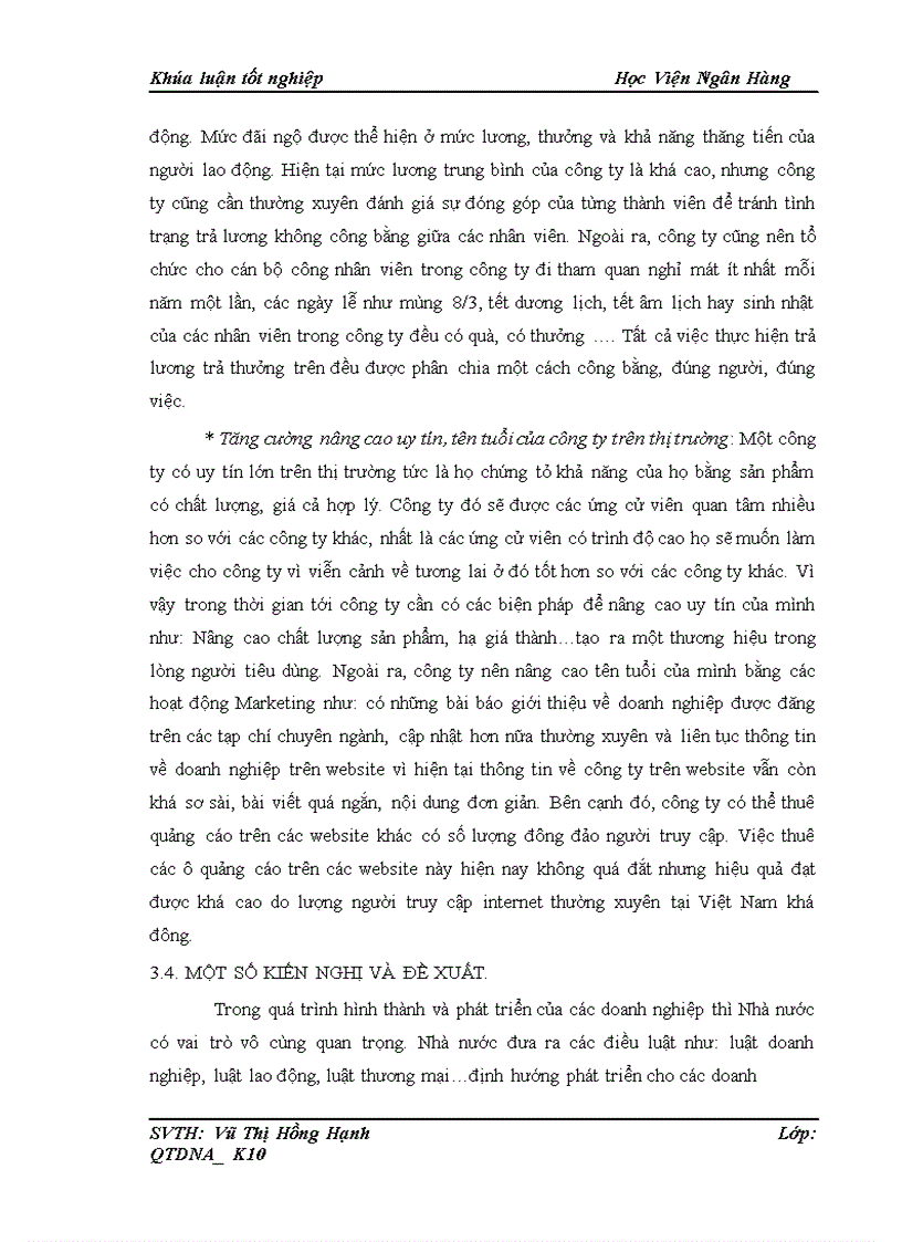 image for page Thực trạng và một số giải pháp nhằm nâng cao công tác tuyển dụng nhân sự tại Công ty trách nhiệm hữu hạn T A