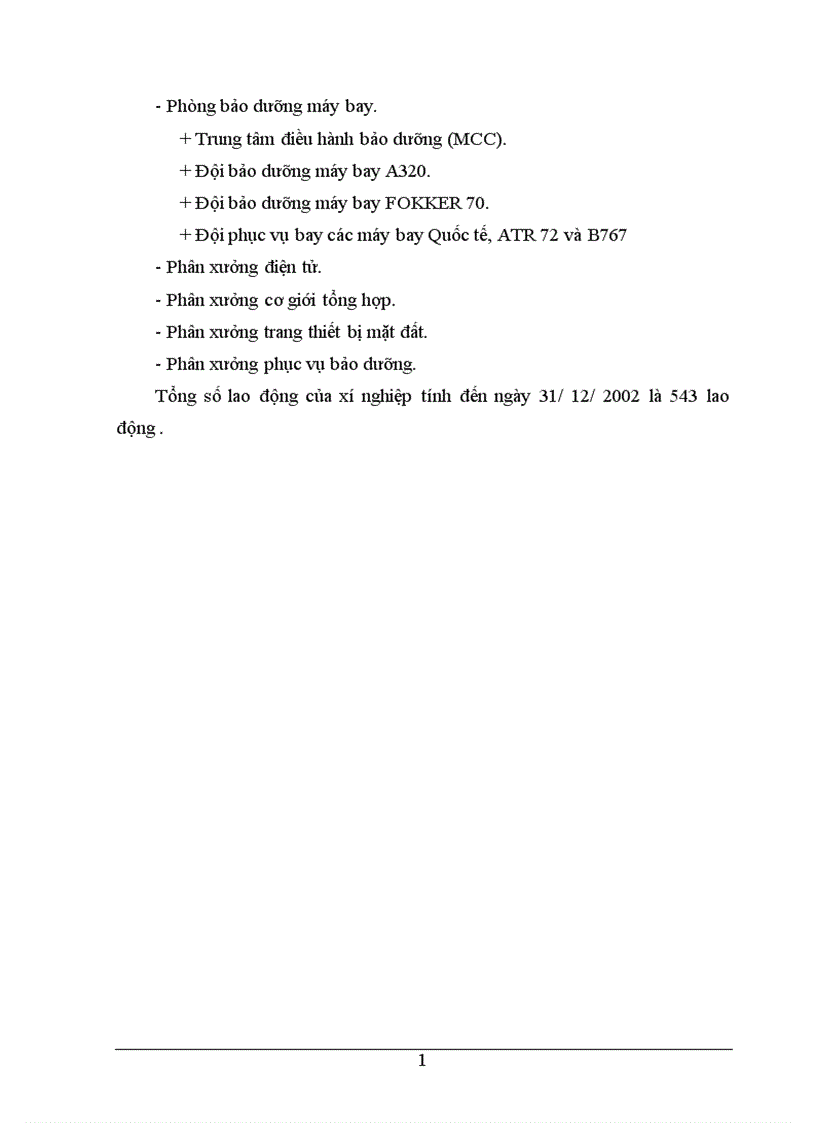 image for page Phân tích hoạt động của xí nghiệp máy bay A