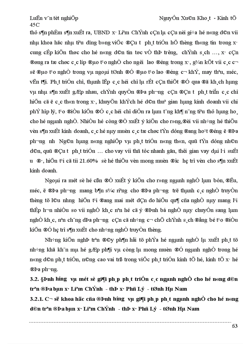 image for page Một số giải pháp cho sự phát triển của các ngành nghề trong hộ nông dân trên địa bàn xã Liêm Chính Thị xã Phủ Lý tỉnh Hà Nam 1