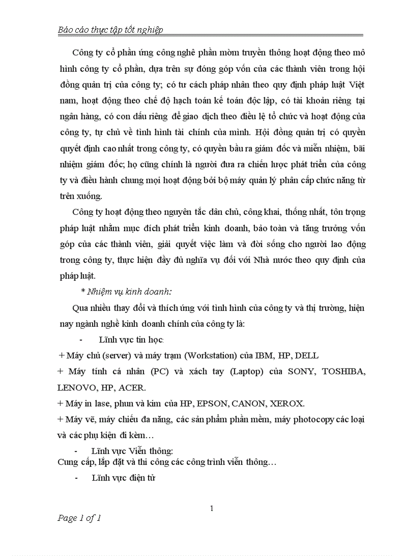 image for page Kế toán tiêu thụ hàng hóa và xác định kết quả tiêu thụ hàng hóa tại công ty cổ phần công nghệ phần mềm truyền thông
