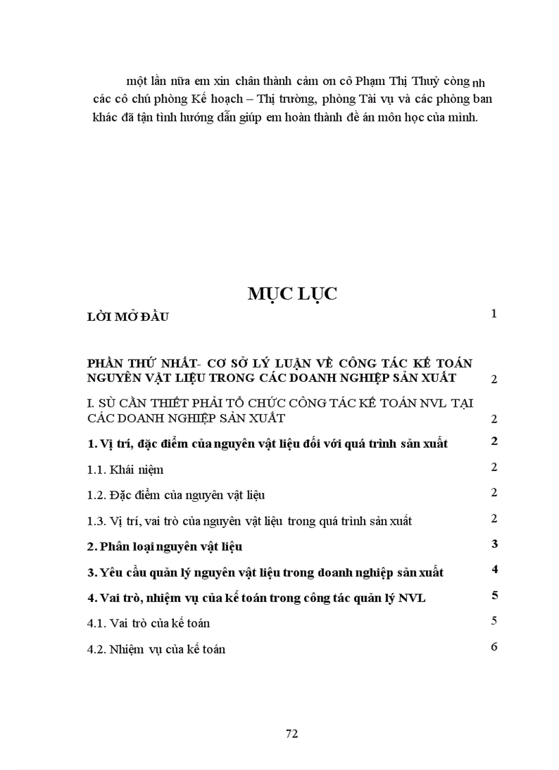 image for page Tổ chức hạch toán nguyên vật liệu tại Công ty dệt Minh Khai 1