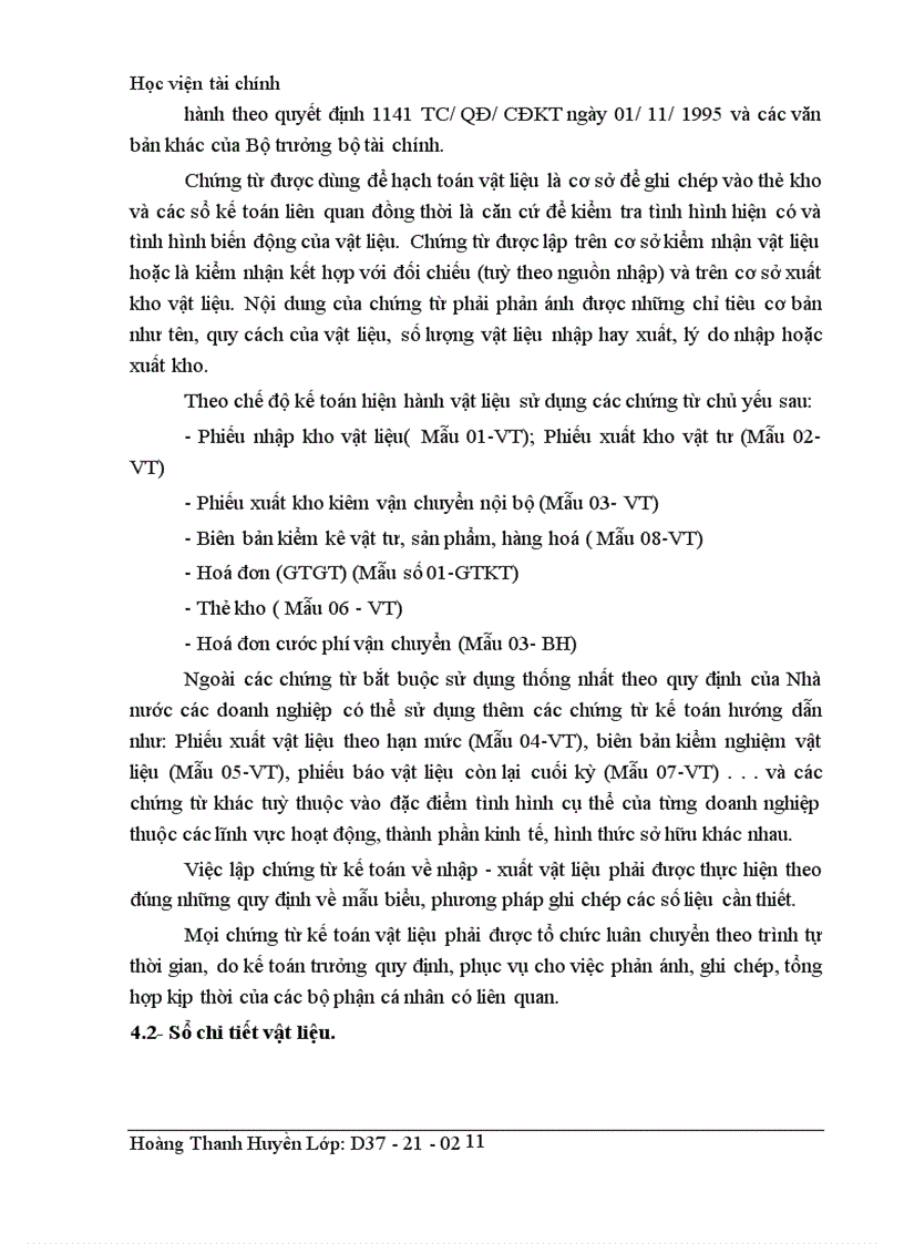 image for page Tổ chức công tác kế toán vật liệu ở công ty dung dịch khoan và hoá phẩm dầu khí 1