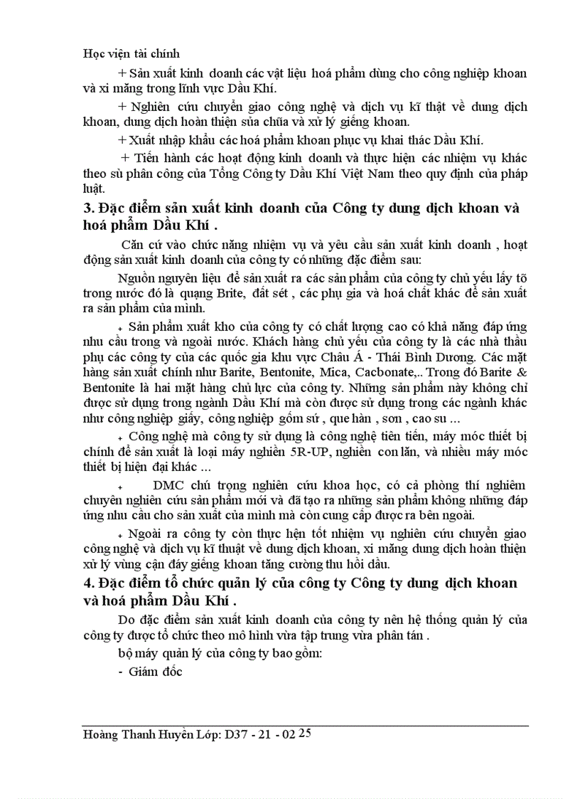 image for page Tổ chức công tác kế toán vật liệu ở công ty dung dịch khoan và hoá phẩm dầu khí 1