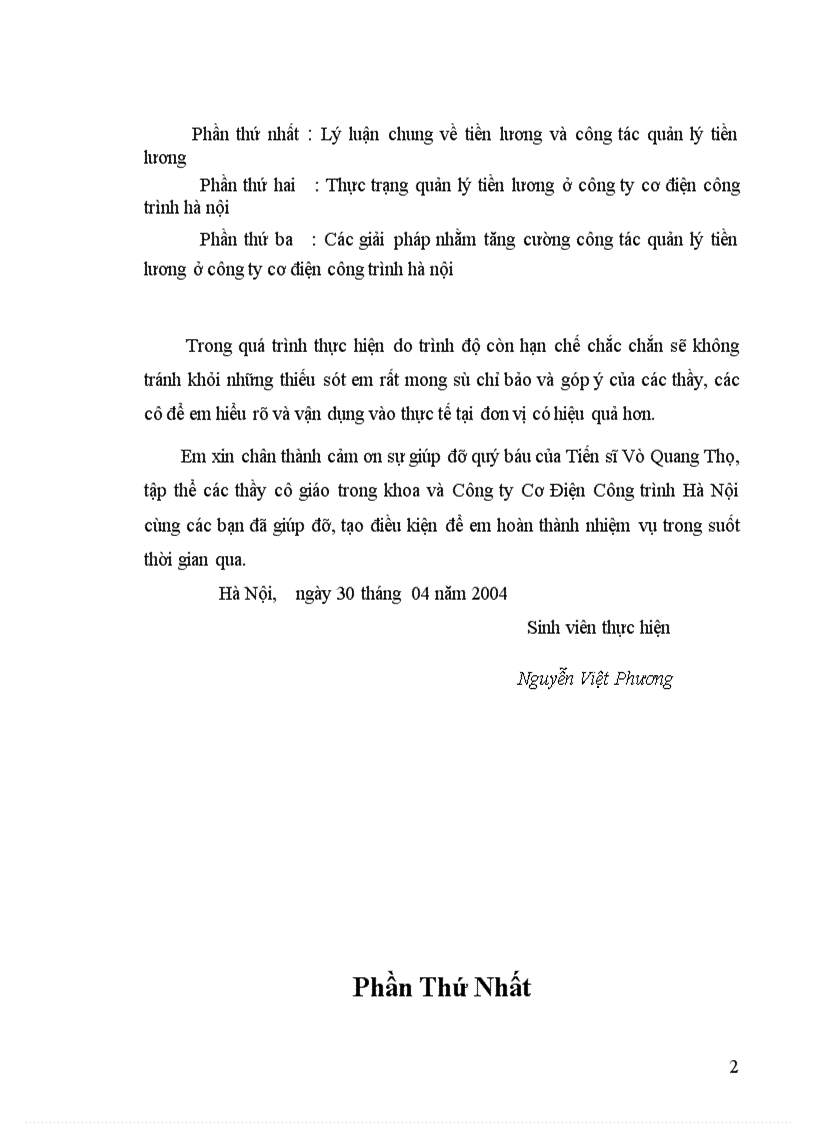 image for page Một số biện pháp nhằm tăng cường công tác quản lý tiền lương tại công ty Cơ điện Công trình Hà Nội