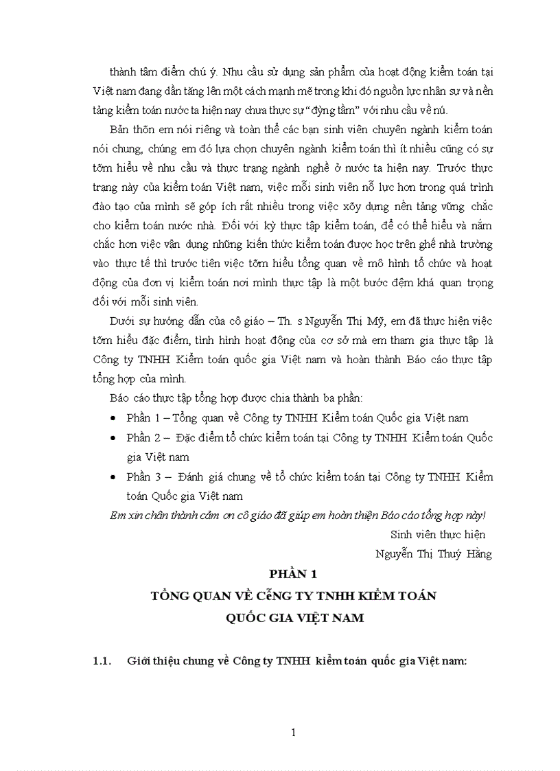 image for page Đặc điểm tổ chức kiểm toán tại Công ty TNHH Kiểm toán Quốc gia Việt nam
