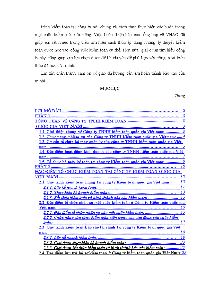 image for page Đặc điểm tổ chức kiểm toán tại Công ty TNHH Kiểm toán Quốc gia Việt nam