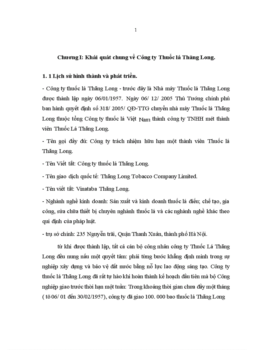 image for page Giải pháp tổ chức hợp lý mạng lưới kênh phân phối sản phẩm thuốc lá Vinataba của công ty TNHH một thành viên Thuốc Lá Thăng Long