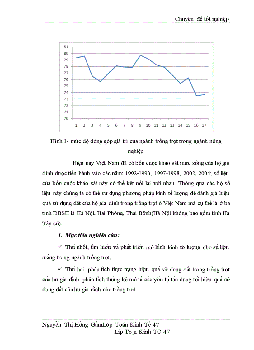 image for page Thực trạng về sử dụng đất trong ngành trồng trọt ở ĐBSH