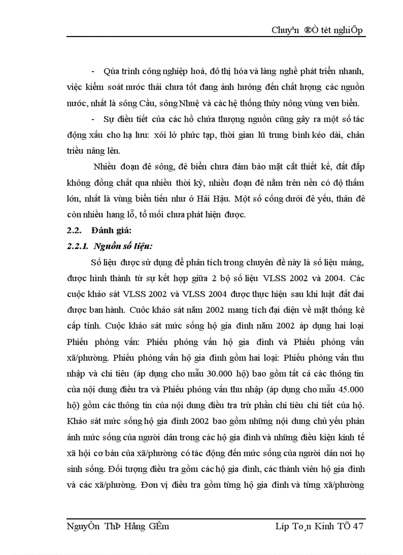 image for page Thực trạng về sử dụng đất trong ngành trồng trọt ở ĐBSH