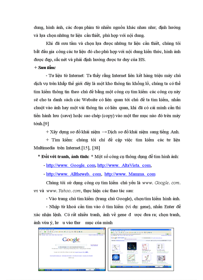 image for page Xây dựng và sử dụng bài giảng điện tử chương I phần di truyền học Sinh học 12 Ban cơ bản theo hướng tích hợp truyền thông đa phương tiện 1