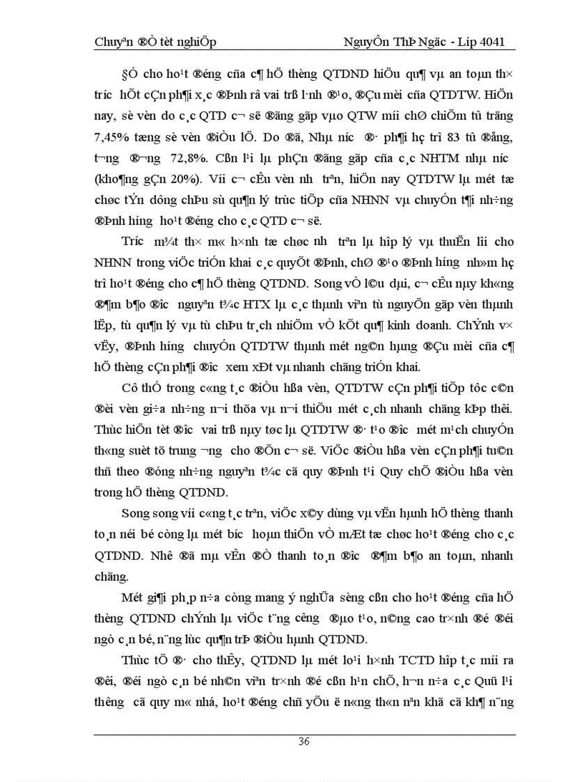 image for page Giải pháp nhằm đảm bảo an toàn cho hoạt động của các Quỹ tín dụng nhân dân
