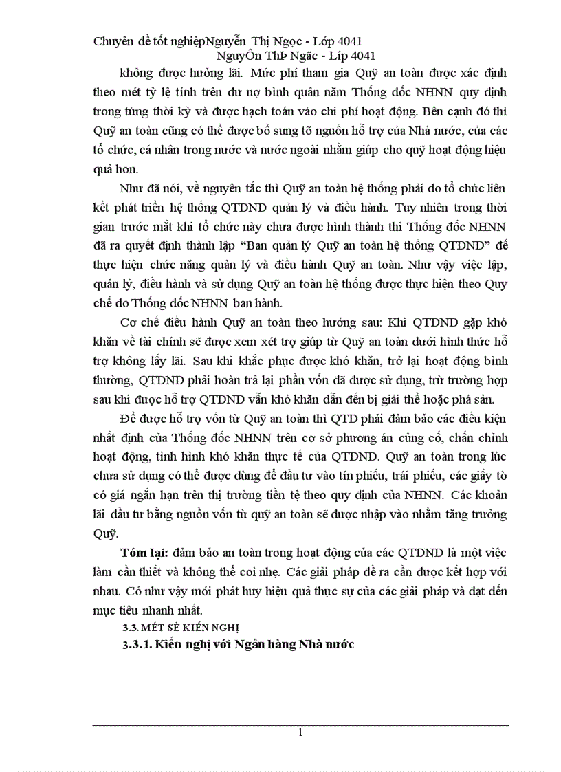 image for page Giải pháp nhằm đảm bảo an toàn cho hoạt động của các Quỹ tín dụng nhân dân