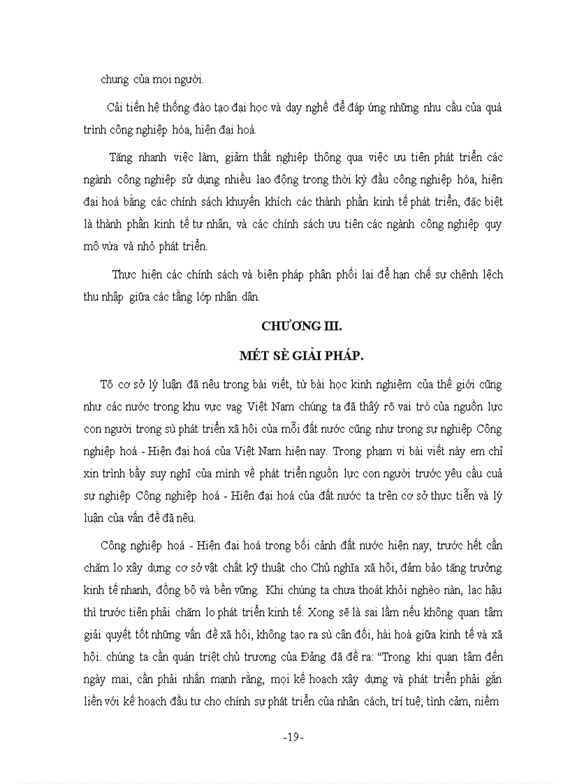 image for page Phát triển nguồn nhân lực phục vụ quá trình CNH HĐH ở Việt Nam