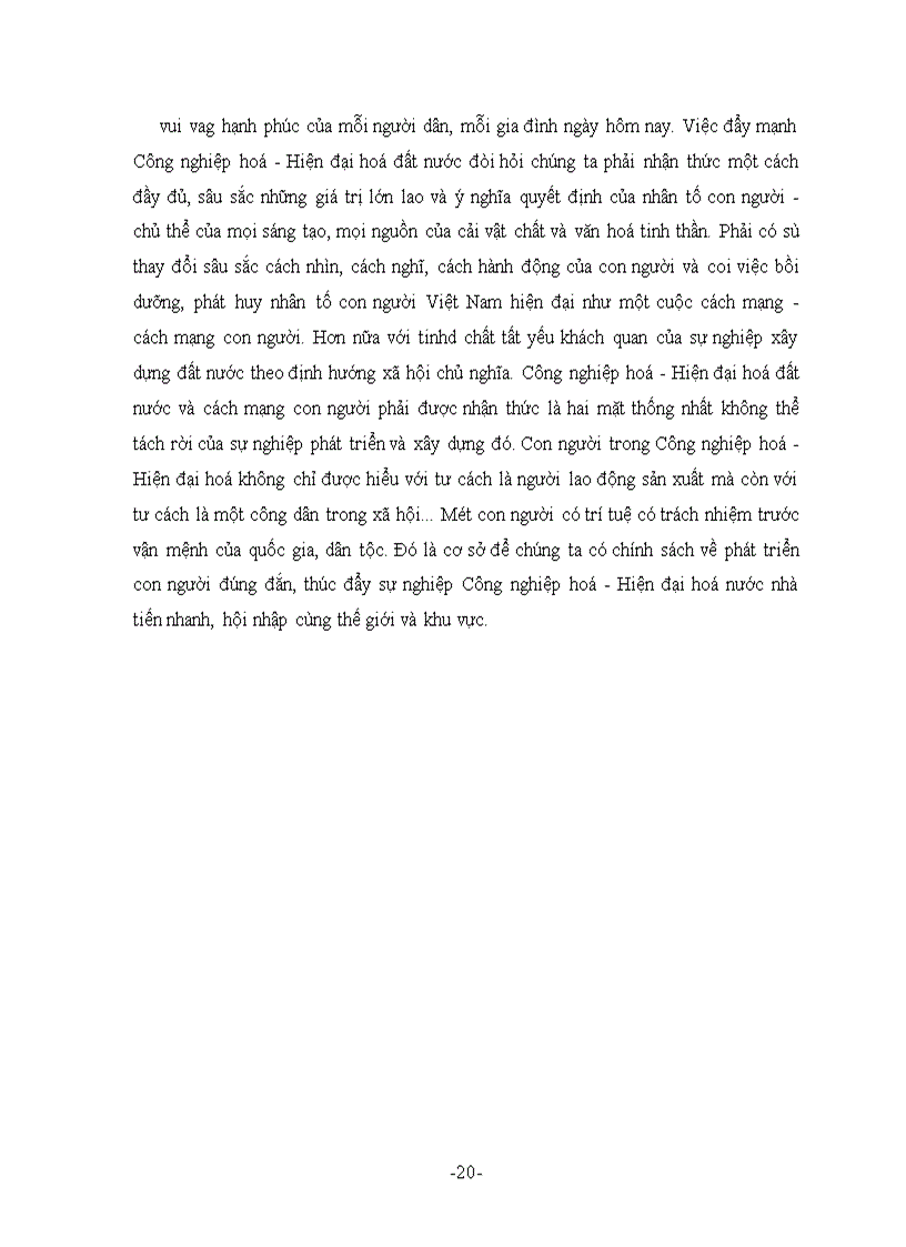 image for page Phát triển nguồn nhân lực phục vụ quá trình CNH HĐH ở Việt Nam