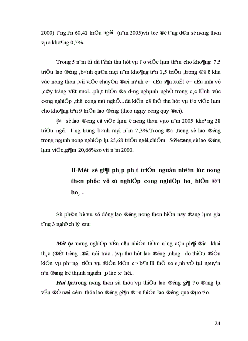 image for page Thực trạng và một số giải pháp phát triển nguồn nhân lực nông thôn phục vụ công nghiệp hoá hiện đại hoá đất nước 1