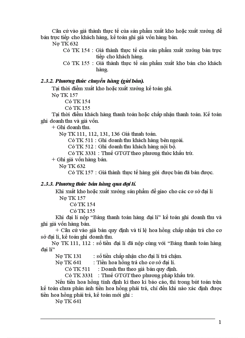 image for page Hoàn thiện hạch toán tiêu thụ và xác định kết quả tiêu thụ tại Công ty điện tử viễn thông quân đôị 1