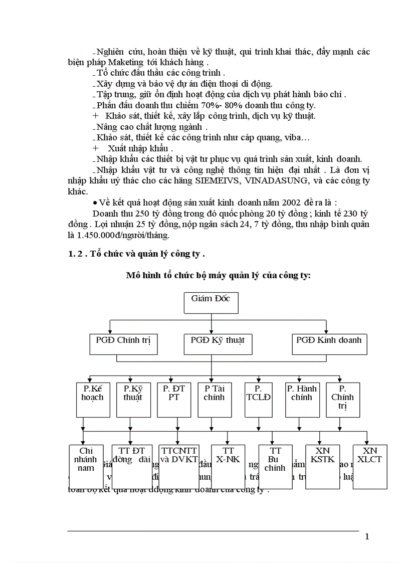 image for page Hoàn thiện hạch toán tiêu thụ và xác định kết quả tiêu thụ tại Công ty điện tử viễn thông quân đôị 1