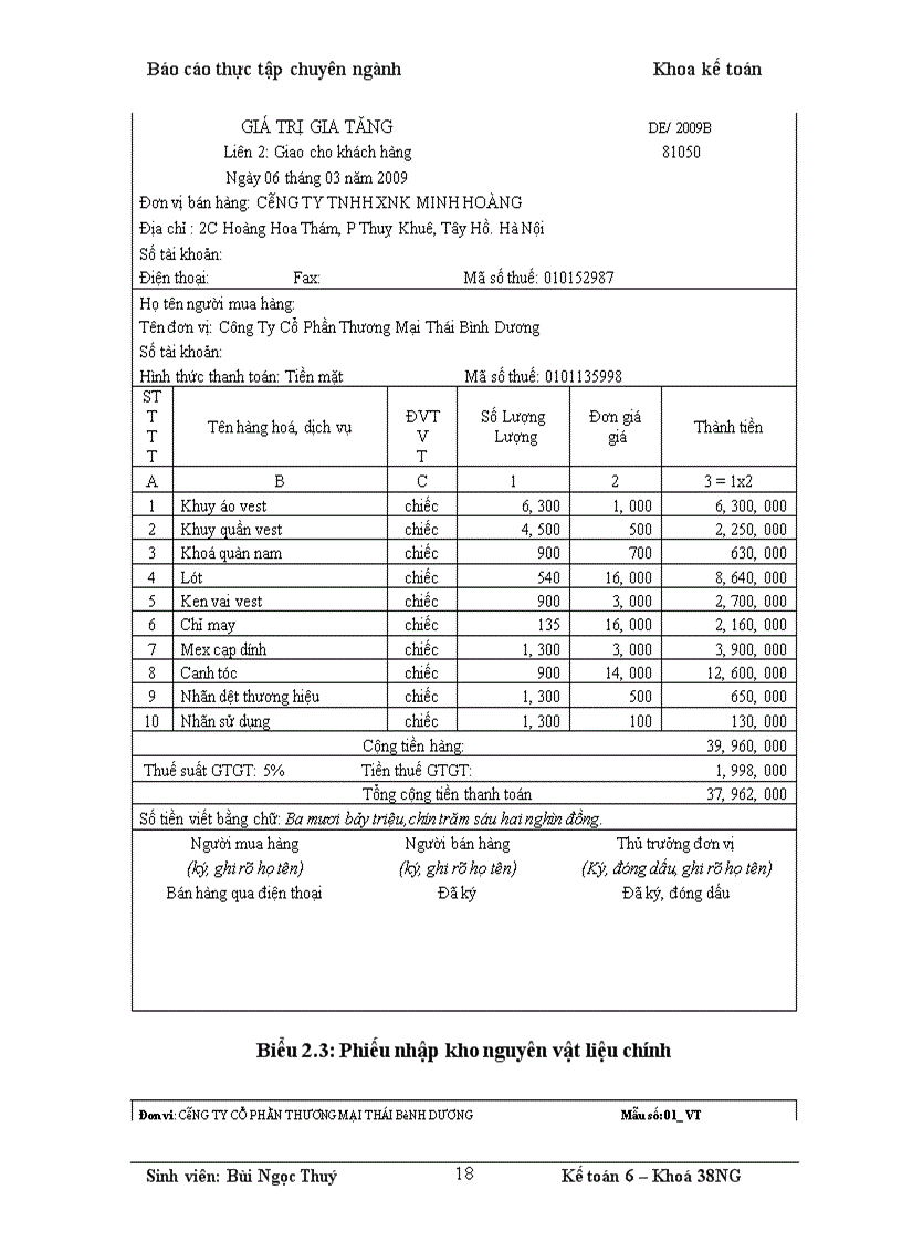 image for page Kế toán nguyên vật liệu tại Công ty Cổ phần Thương mại Thái Bình Dương 1