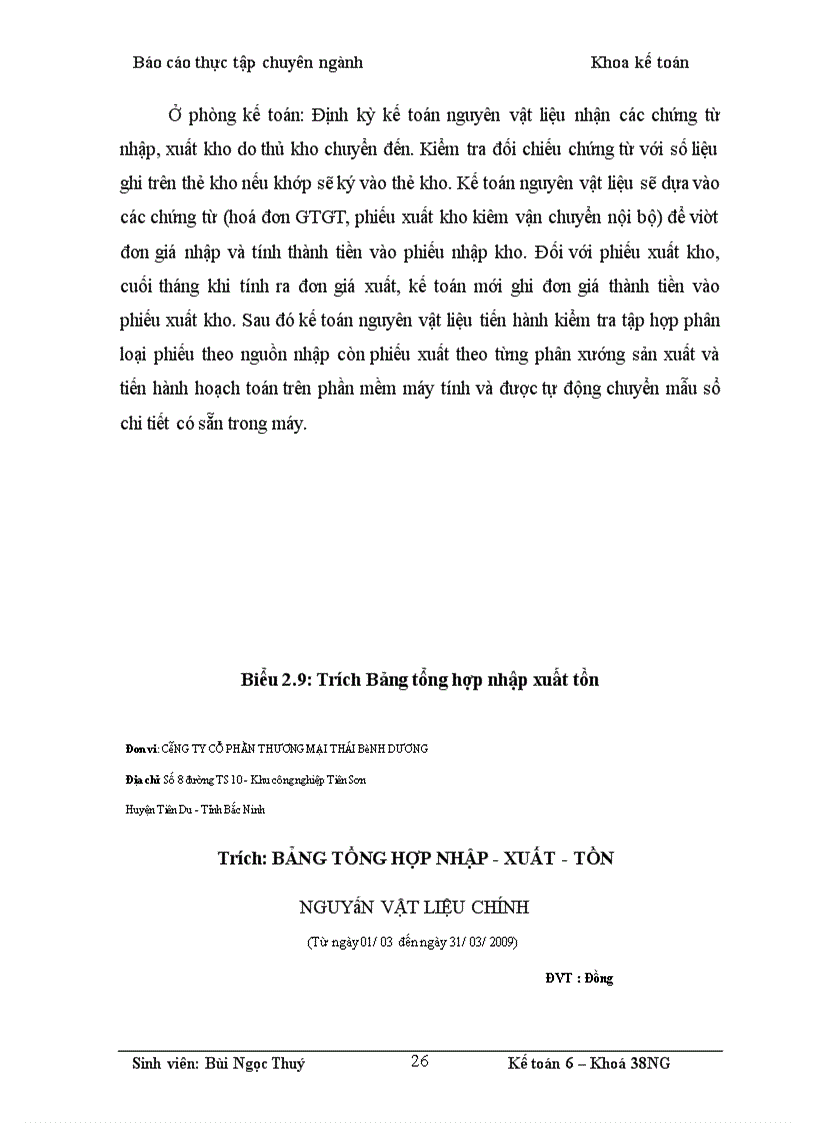 image for page Kế toán nguyên vật liệu tại Công ty Cổ phần Thương mại Thái Bình Dương 1
