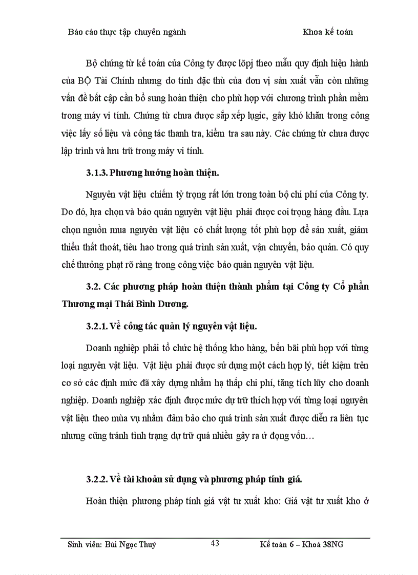 image for page Kế toán nguyên vật liệu tại Công ty Cổ phần Thương mại Thái Bình Dương 1