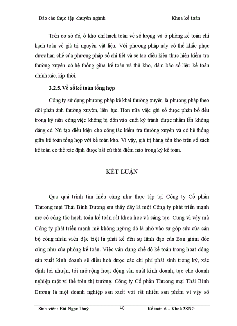 image for page Kế toán nguyên vật liệu tại Công ty Cổ phần Thương mại Thái Bình Dương 1