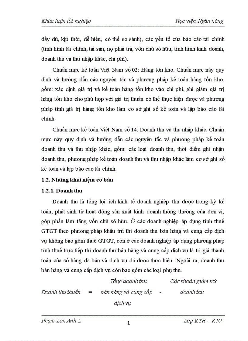 image for page Kế toán bán hàng và xác định kết quả bán hàng tại công ty TNHH thương mại Yến Huân 1